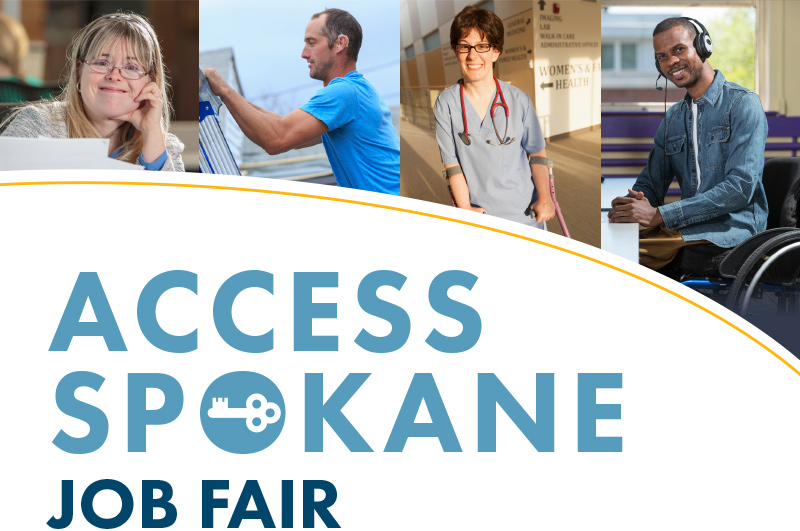 Access Spokane Job Fair Banner