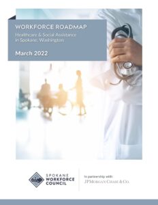 Cover Art for 2022 Workforce Roadmap: Healthcare & Social Assistance report
