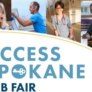 Access Spokane Job Fair Banner
